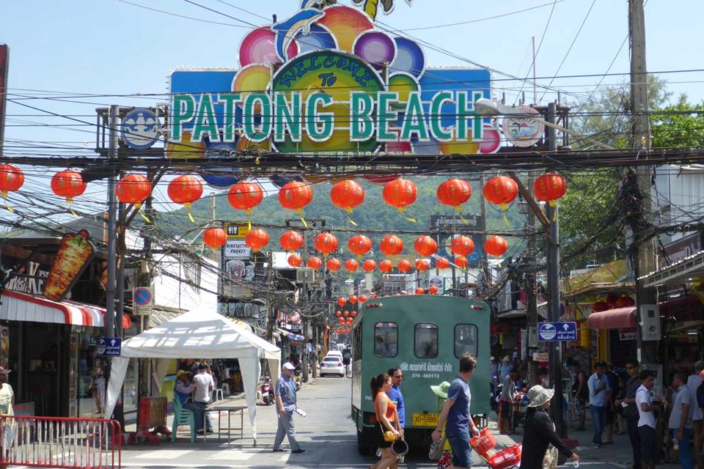 Patong Beach Vergnügungsviertel