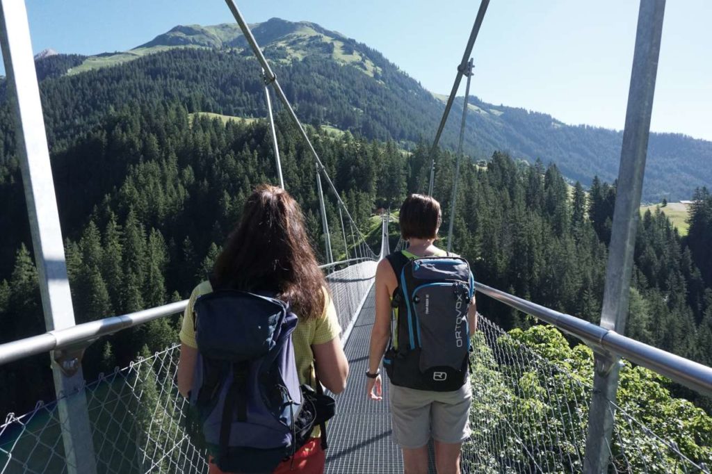 Abenteuer Hängebrücke Höhenbachtalschlucht