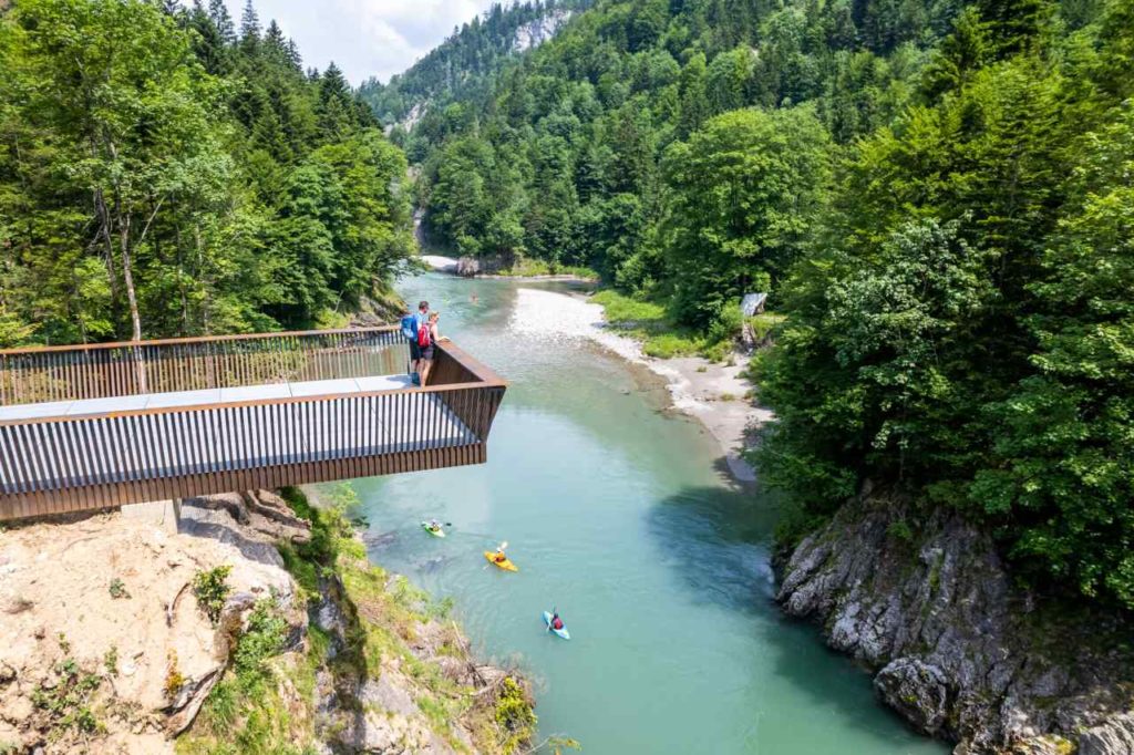 Aussichtsplattform Klobensteinschlucht