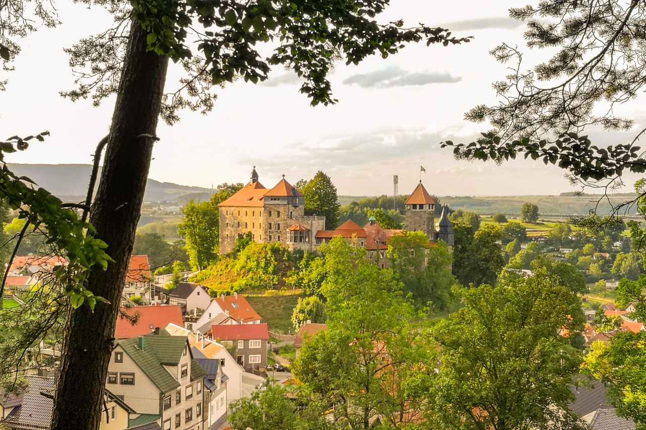 Edvard-Munch-Rundwanderweg Schloss Elgersburg