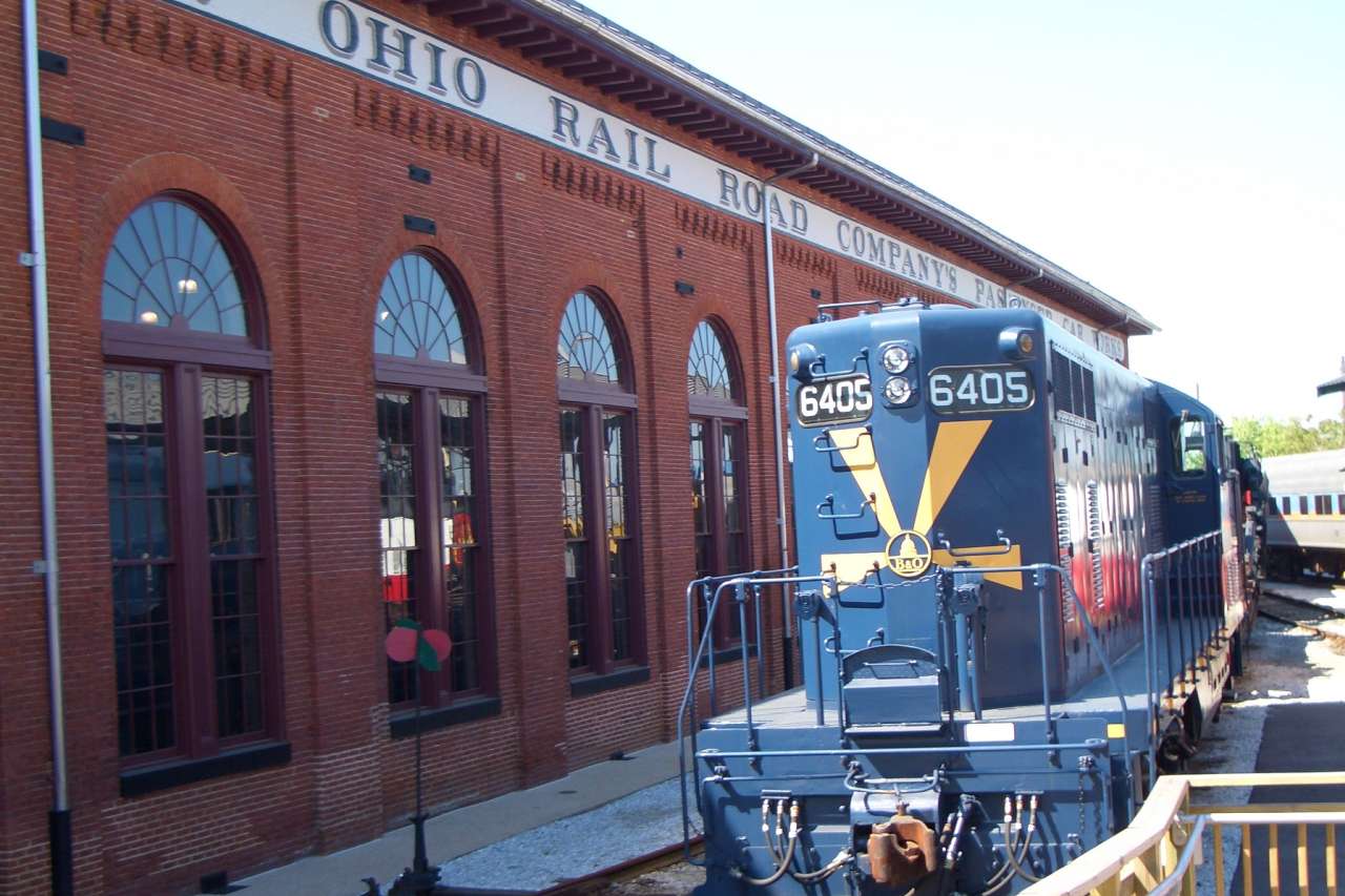 Eisenbahn Baltimore and Ohio Railroad Museum