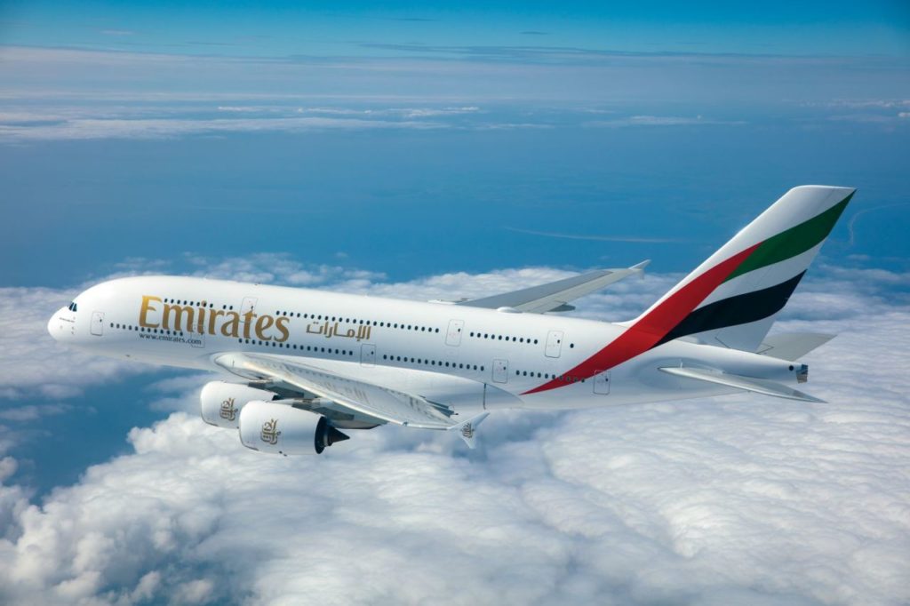 Emirates A380 Mauritius