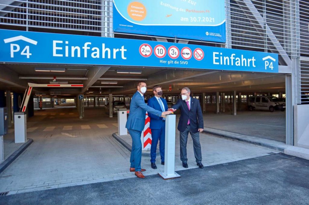Eröffnung Parkhaus P4 Flughafen Nürnberg