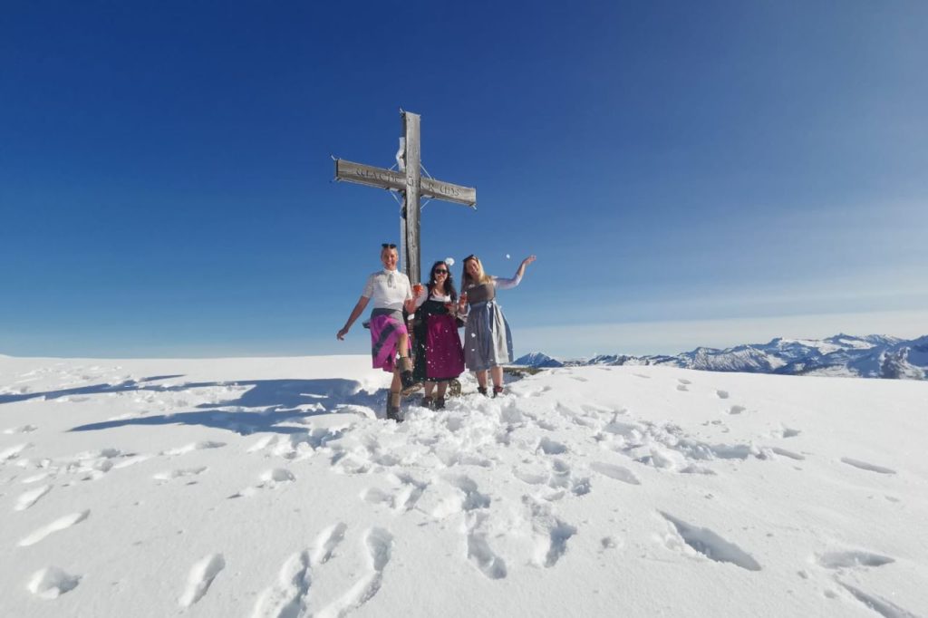 Spaß im Schnee Gamskarkogelhütte