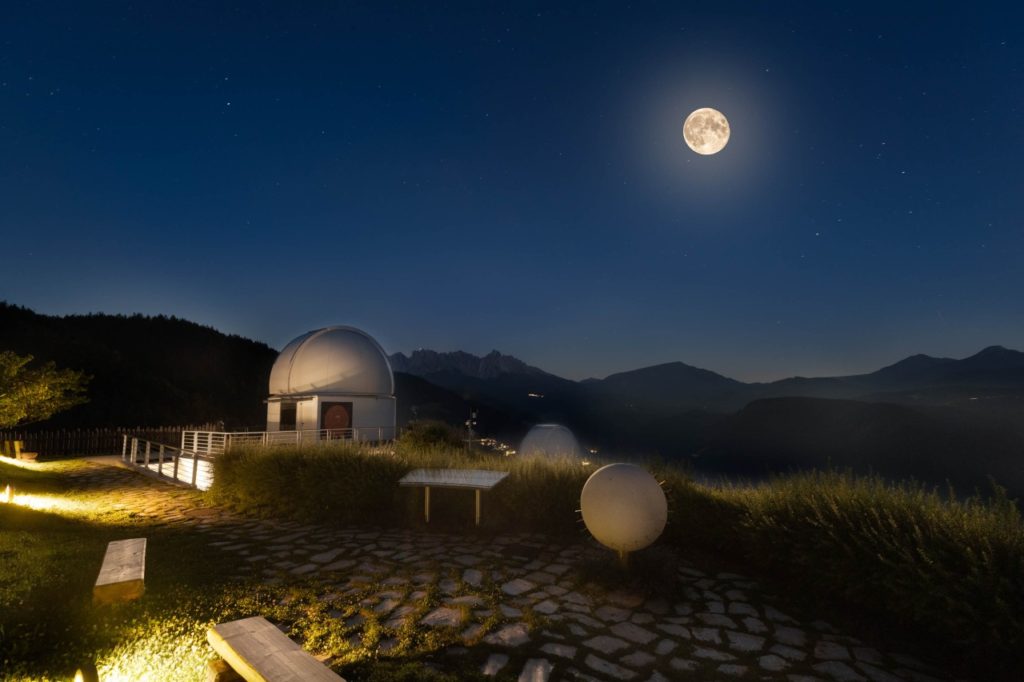 Vollmond Sternenwarte Eggental