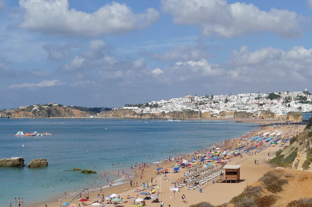 Albufeira mit Strand