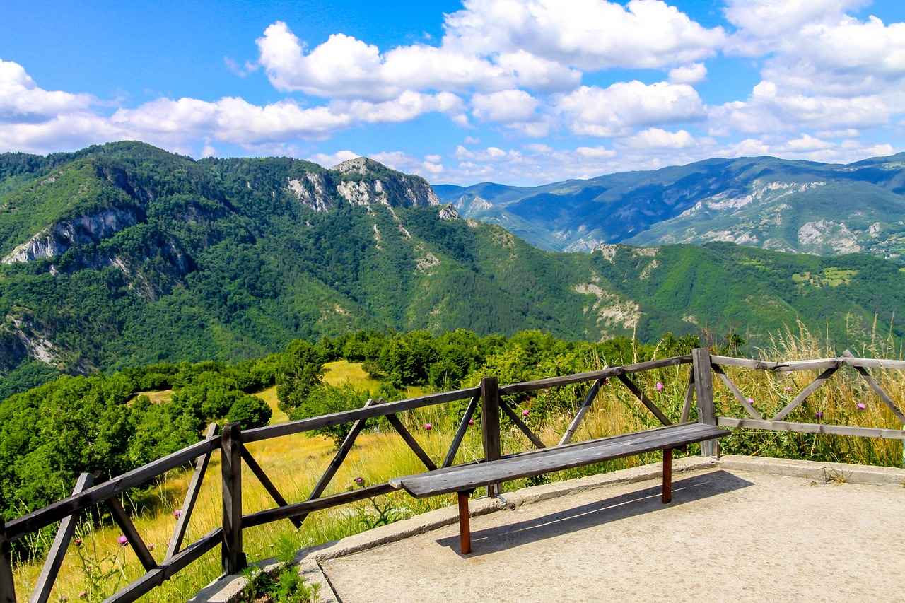 Berglandschaft Bulgarien