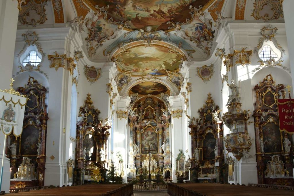 Klosterkirche Roggenburg von Innen