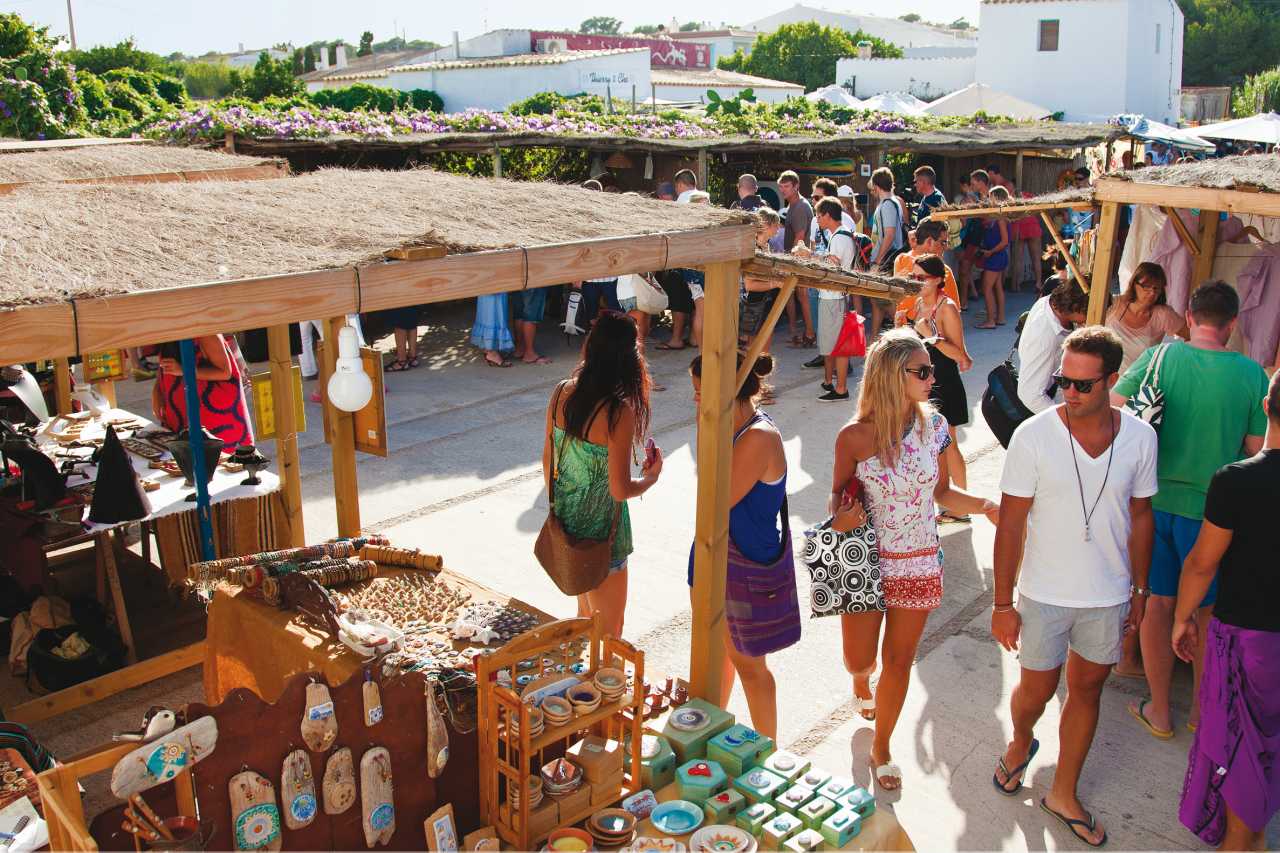 Kunsthandwerkermarkt La Mola Formentera