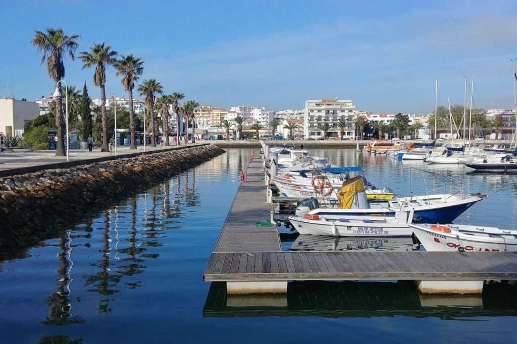 Lagos Hafen Promenade