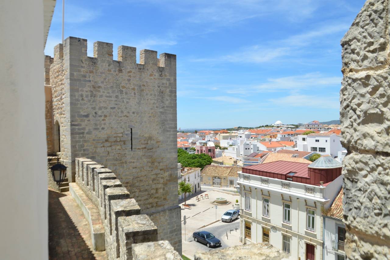 Loulé Burg Stadtmauer