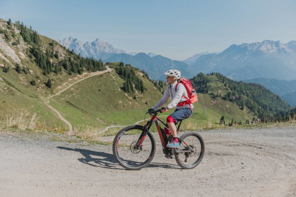 MTB Strecke Fieberbrunn Hochhörndler Hütte