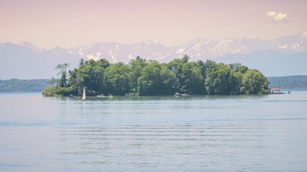 Roseninsel Ludwig II. Starnberger See
