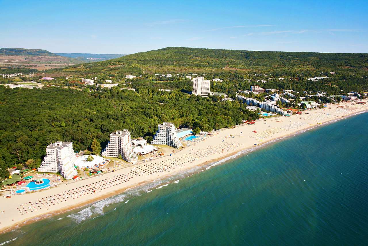 Südlicher Strand von Albena