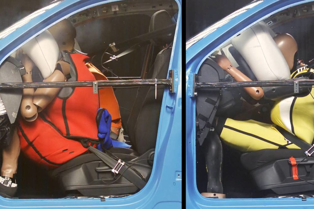 ADAC Crashtest Rückhaltesysteme