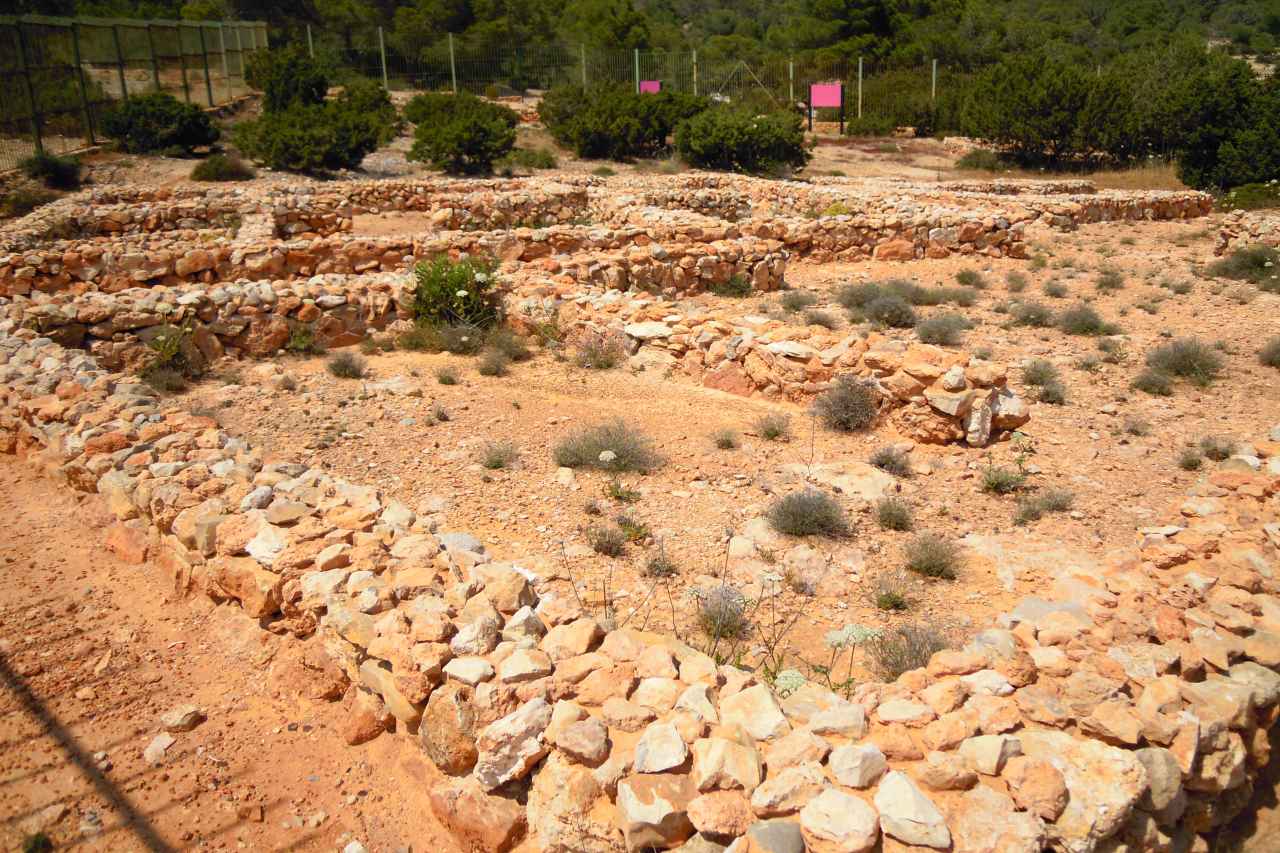 Ausgrabungen Sa Caleta Ibiza
