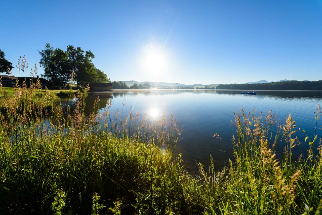 Herbstsonne am Riegsee