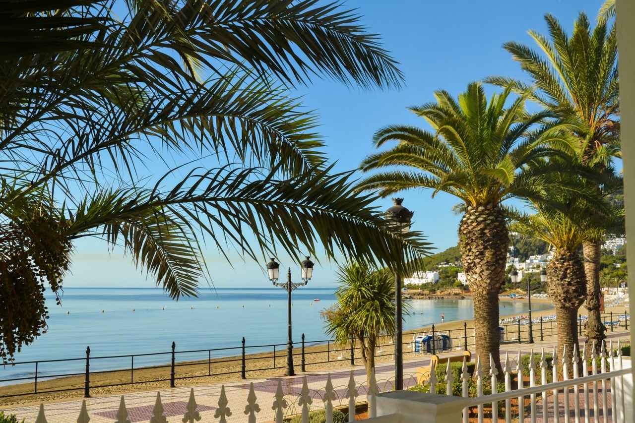 Santa Eulalia Promenade Strand