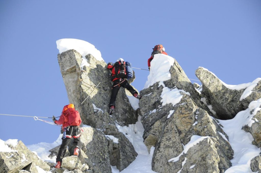 Winterklettersteig Rendl Tourengeher