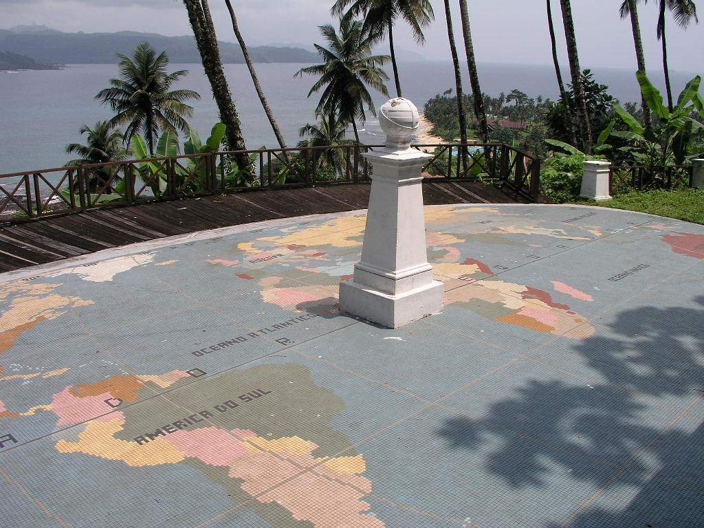 Äquator-Symbol Insel Rolas