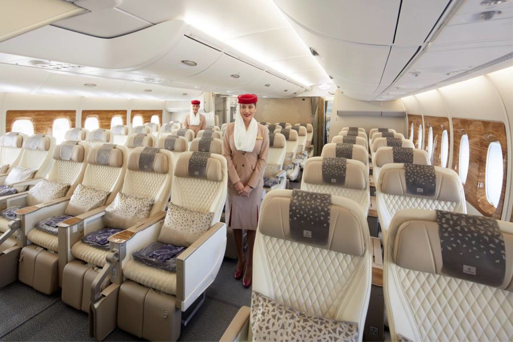 Emirates Premium Economy Umrüstung