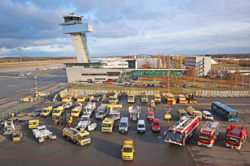 Flughafen Nürnberg Fuhrpark 2021
