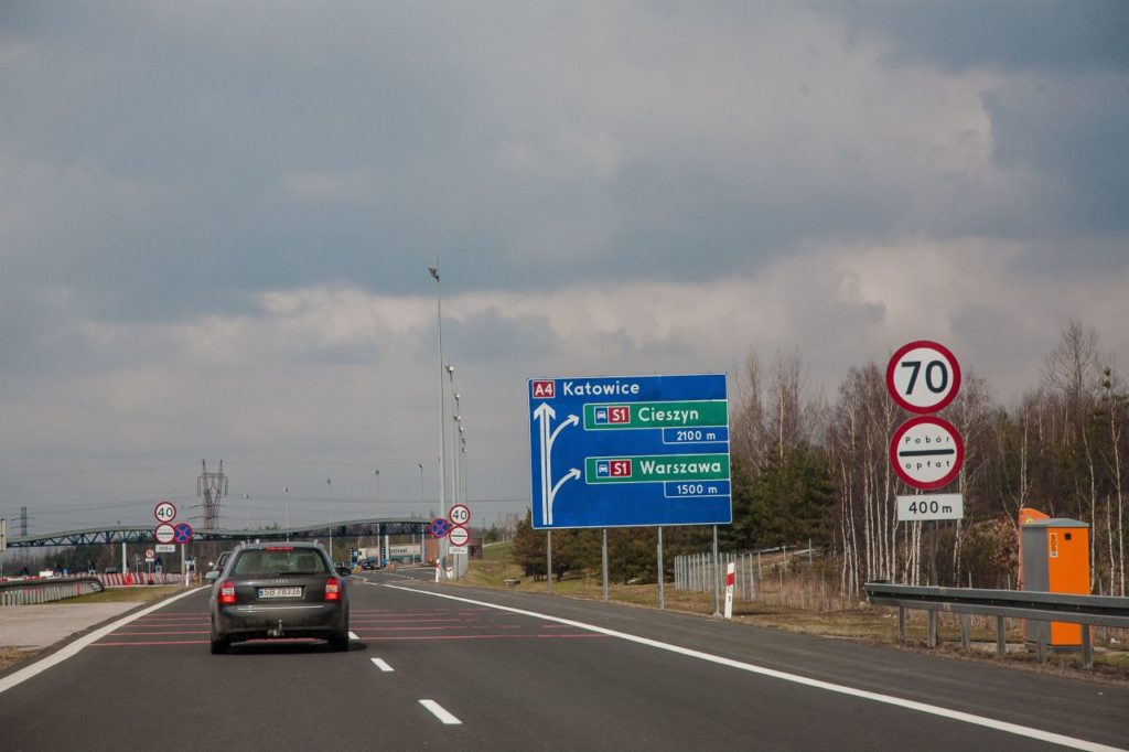 Mautregel Autobahn A4 Polen