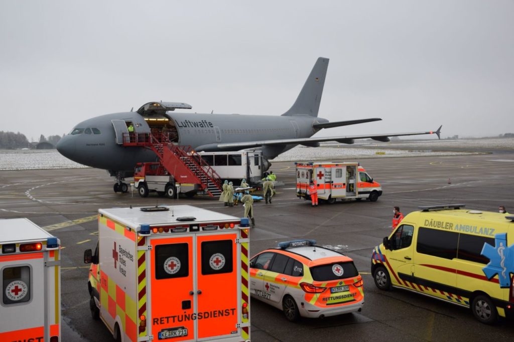 Operation Kleeblatt Bundeswehr Airbus Flughafen Memmingen