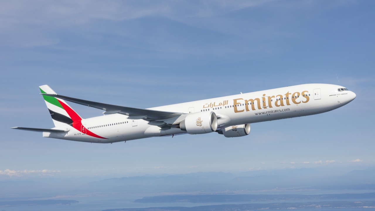 Emirates Seychellen Boeing 777-300ER