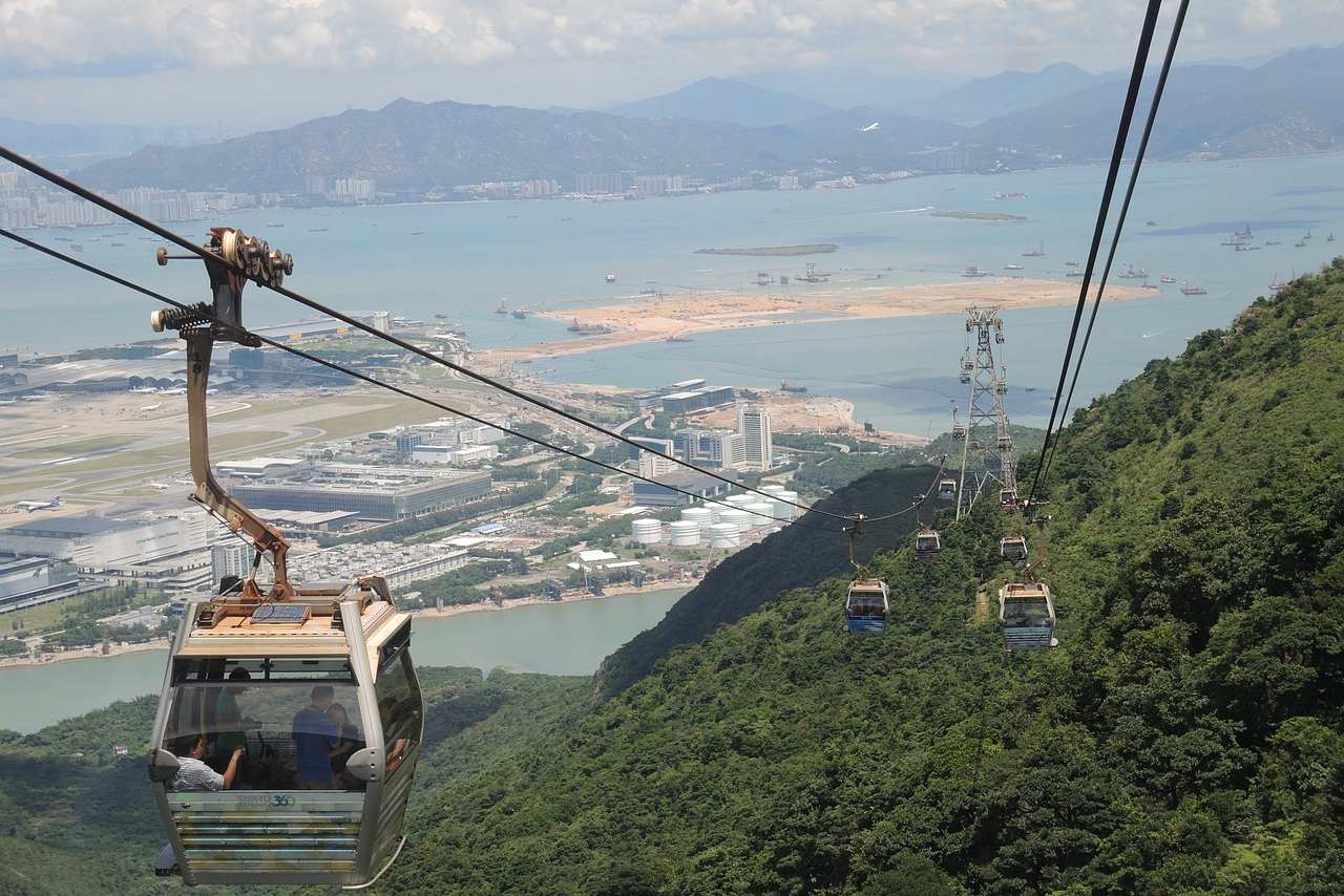 Seilbahn Lantau Flughafen