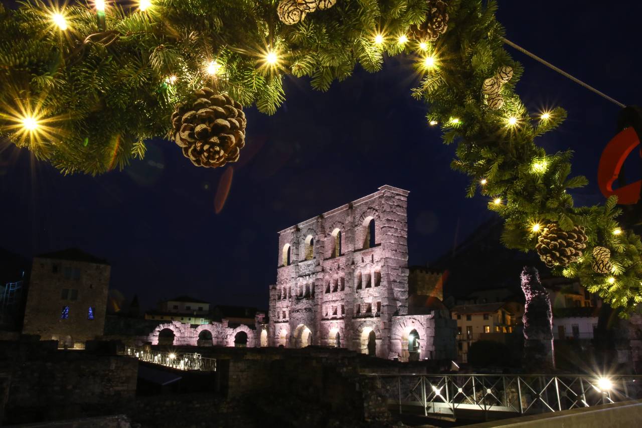 Weihnachtliches Aosta