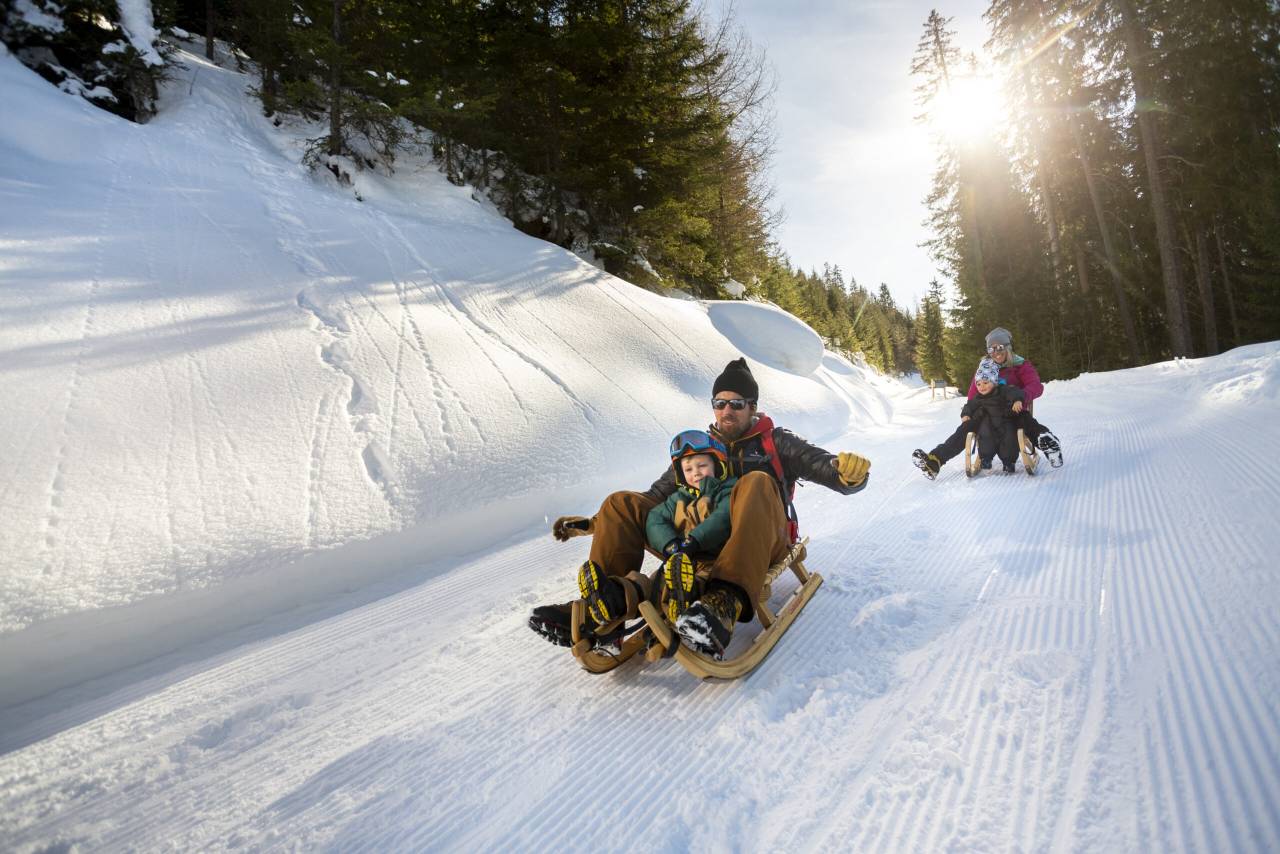 Rodeln mit der Winter-TAL-Card Kaunertal