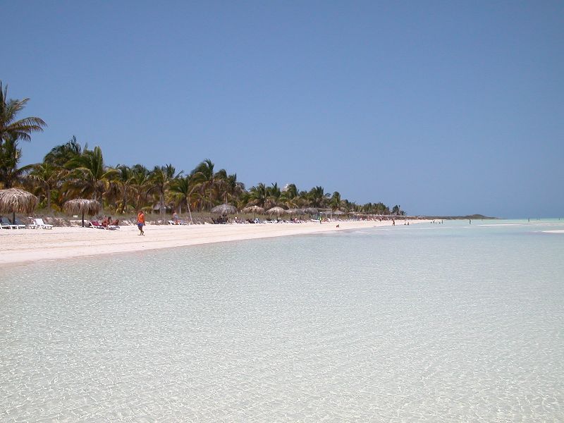 Strand von Cayo Guilllermo