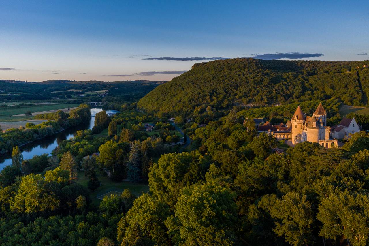 Château des Milandes im Dordogne-Tal