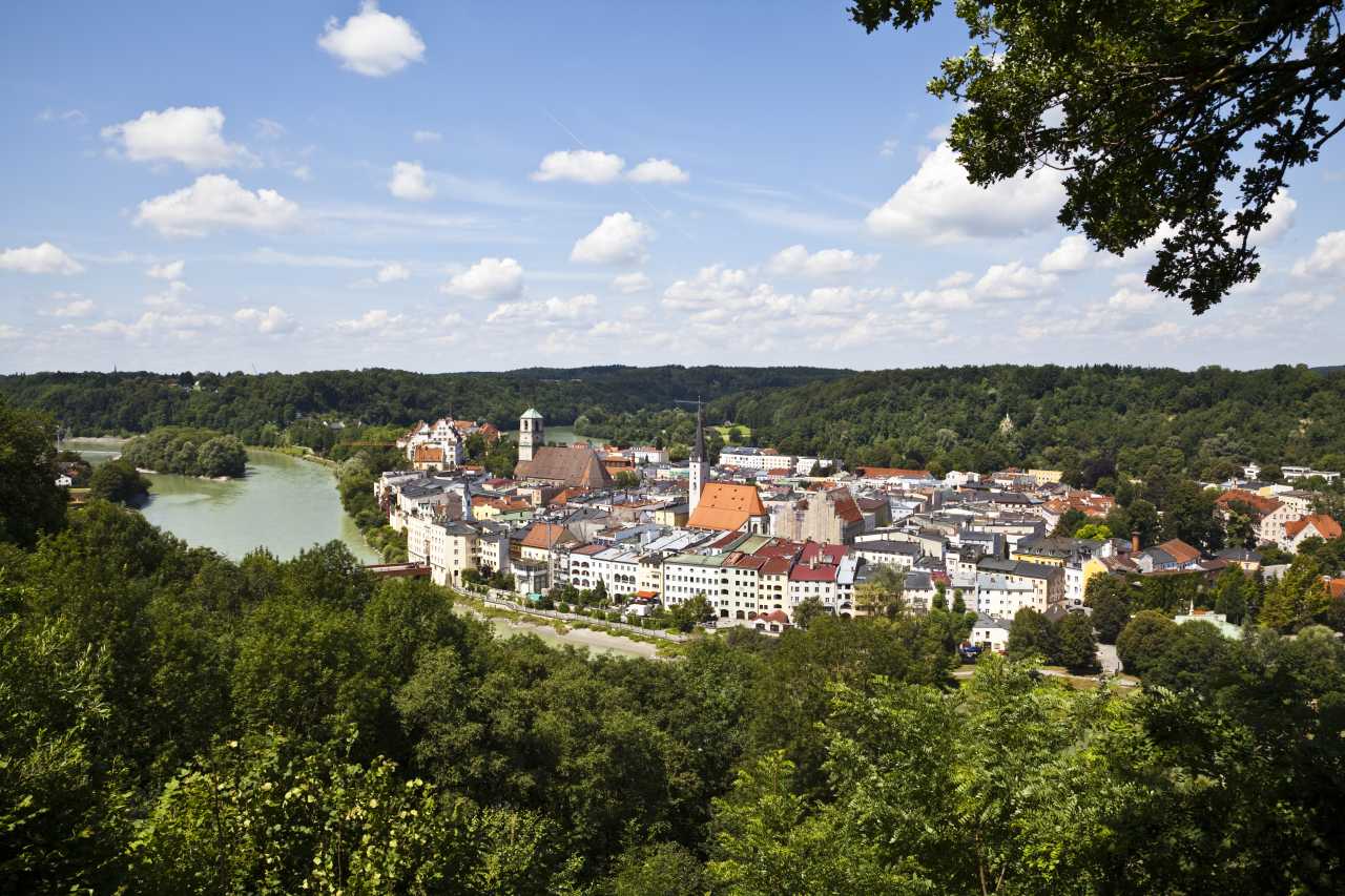 Wasserburg in der Innschleife