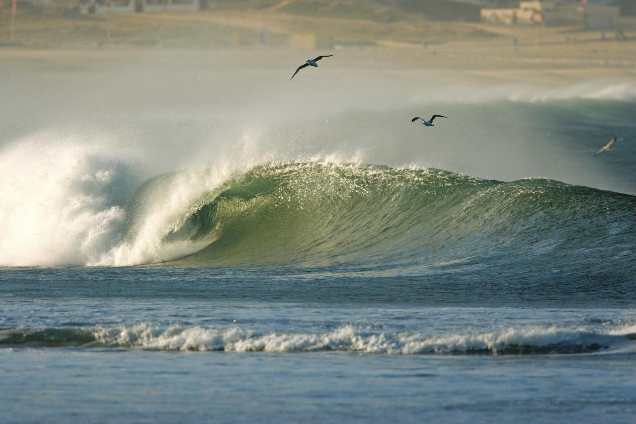 Welle vor Peniche Portugal