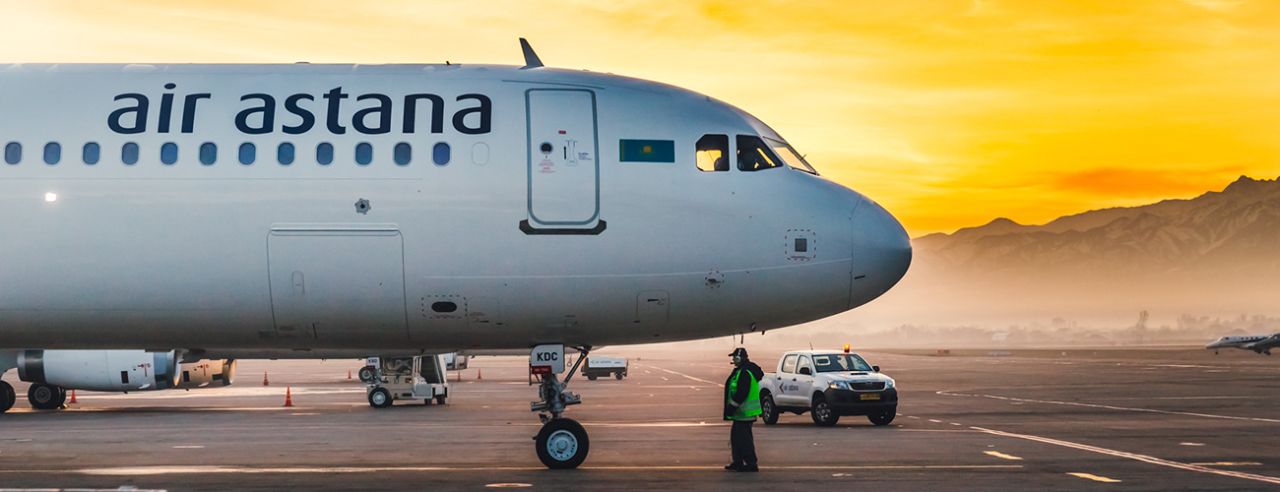 Air Astana Rückholflüge Ukraine