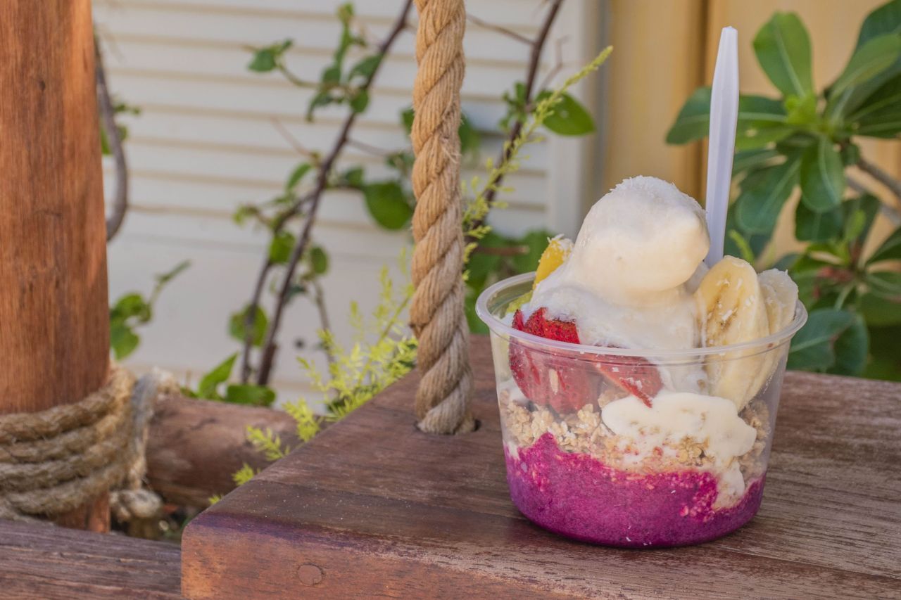 Smoothie aus Eduardo's Beach Shack auf Aruba