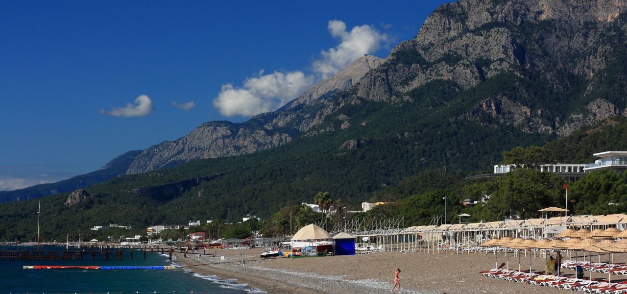 Göynük Strand Taurusgebirge