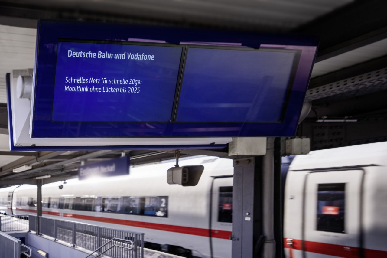 Infrastrukturpartnerschaft von Vodafone und Deutsche Bahn