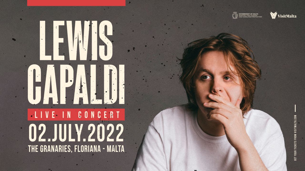 Lewis Capaldi Malta Konzert 2022