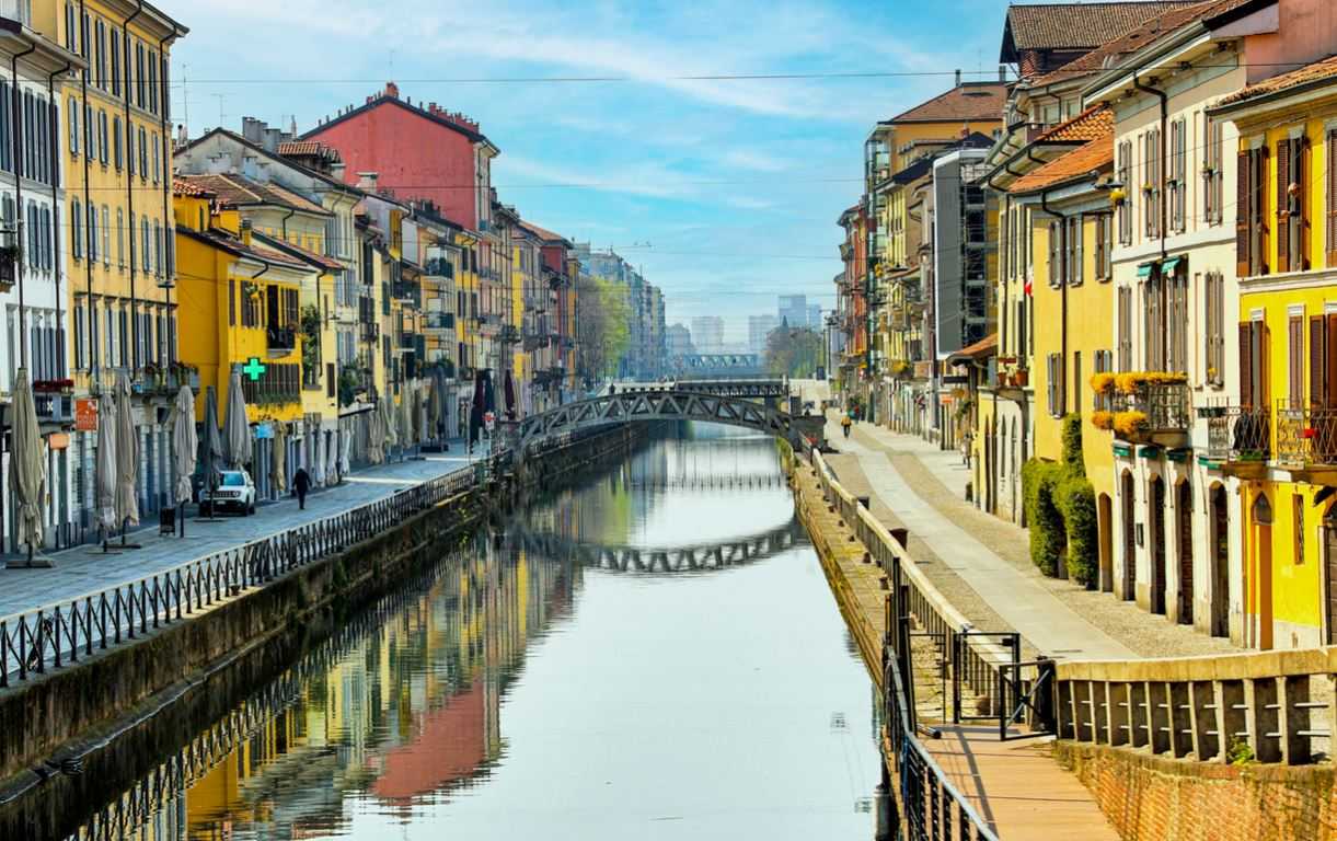 Navigli Kanal Mailand
