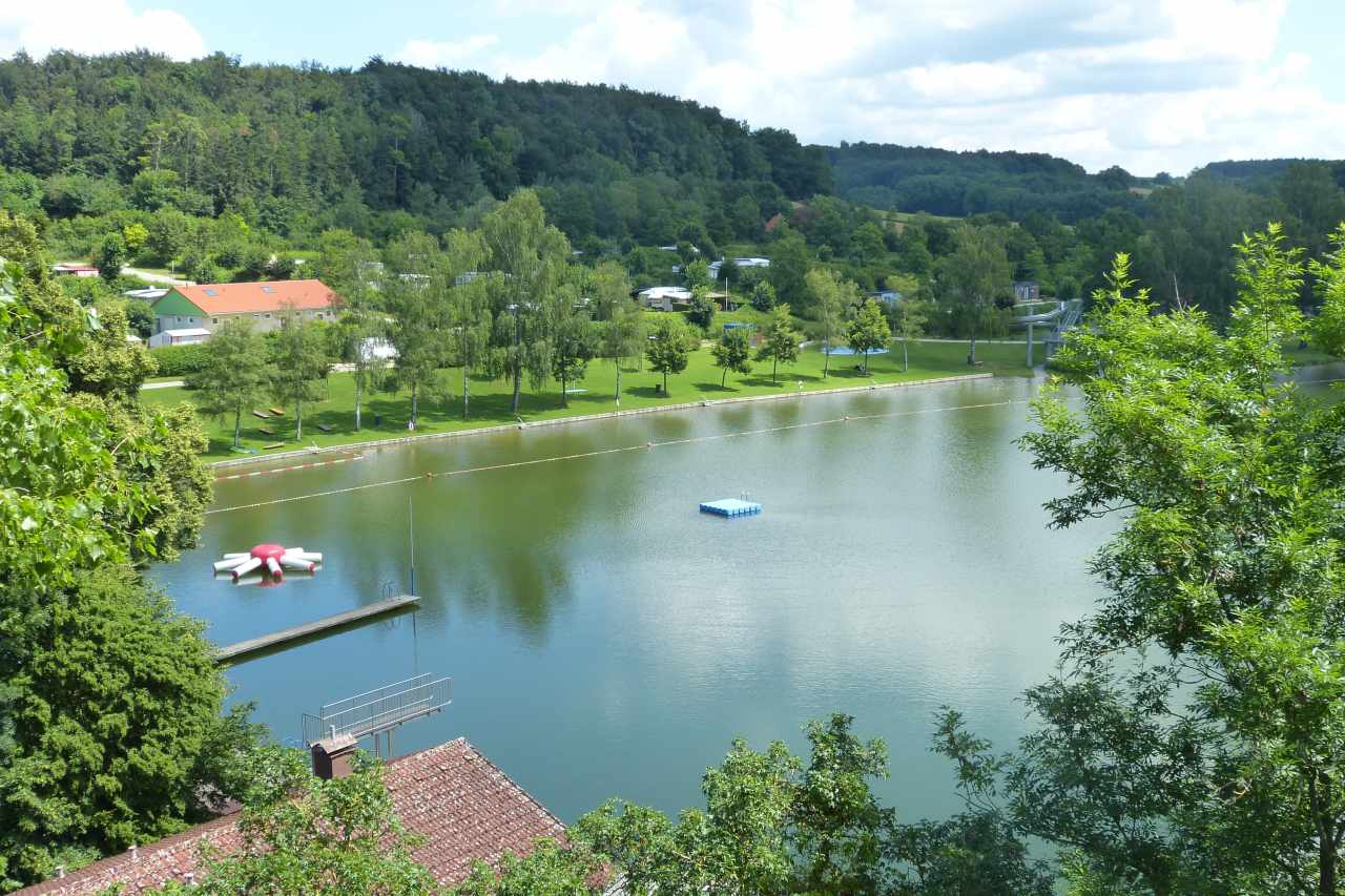 Badesee Campingpark Waldsee in Wemding