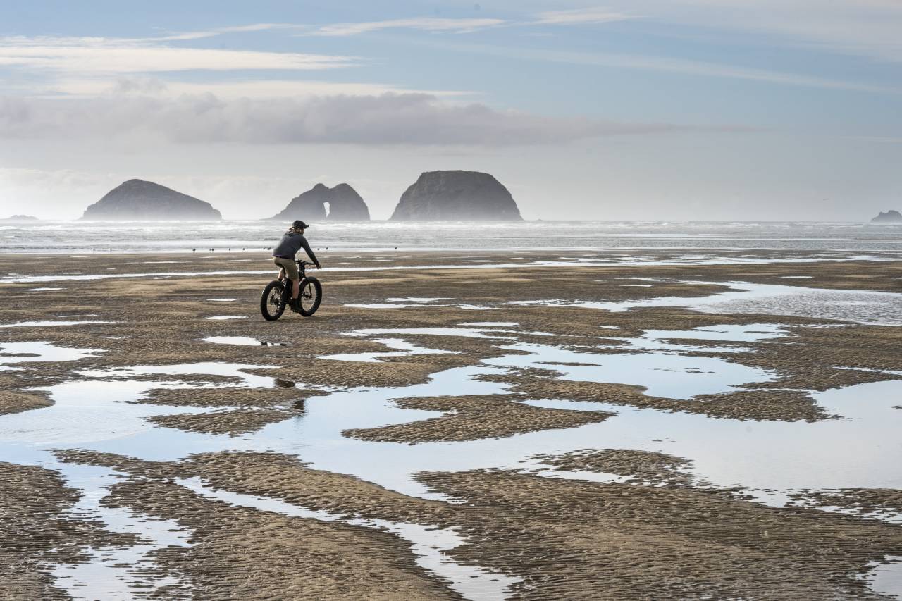 Fat Biking Strand Oregon