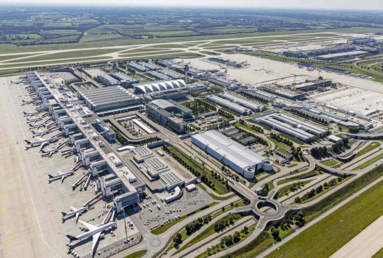 Flughafen München im Jahr 2022