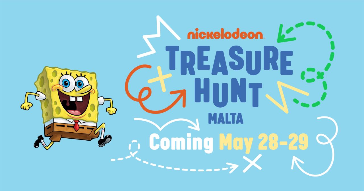 Nickelodeon Treasure Hunt 2022 Malta