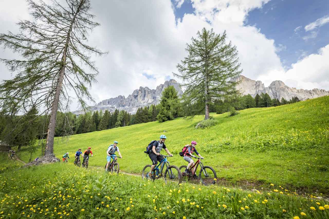 Rosadira Bike Touren am Fuße der Dolomiten