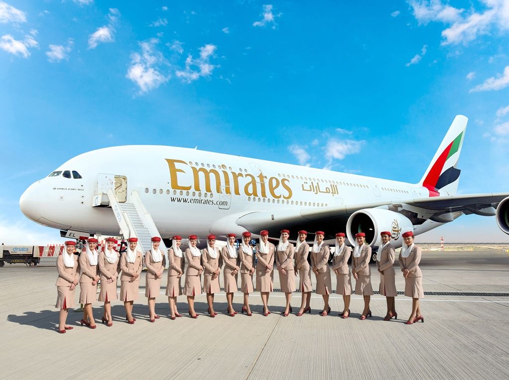 Emirates A380 ILA 2022