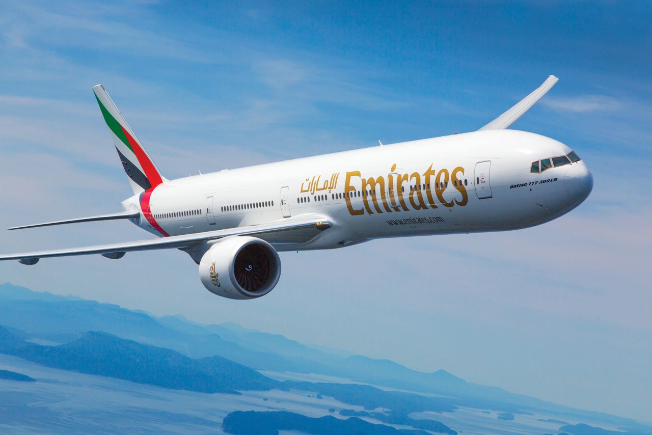 Emirates Frankurt Dubai Boeing 777-300ER