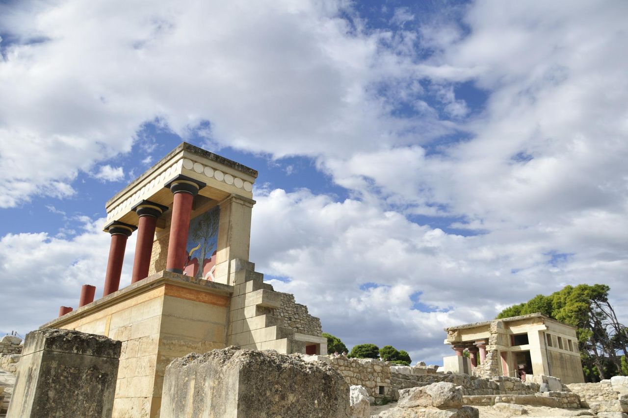 Ruinen Knossos Kreta